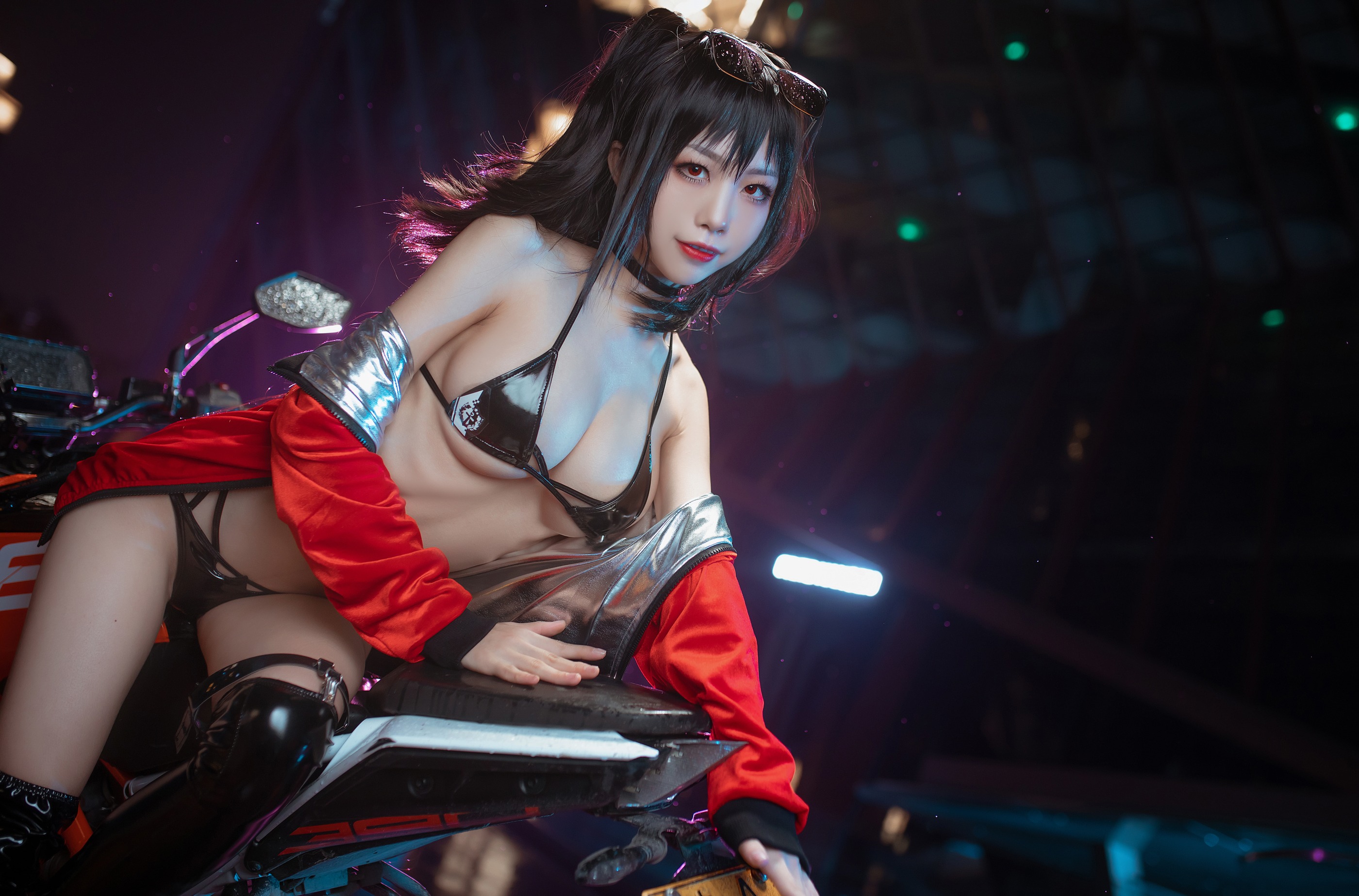 图片[1]-水淼Aqua – NO.001 大凤机车 [33P]-XikXak